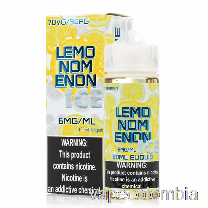 Vape Kit Completo Ice Lemonomenon - E-líquidos Nomenon - 120ml 6mg